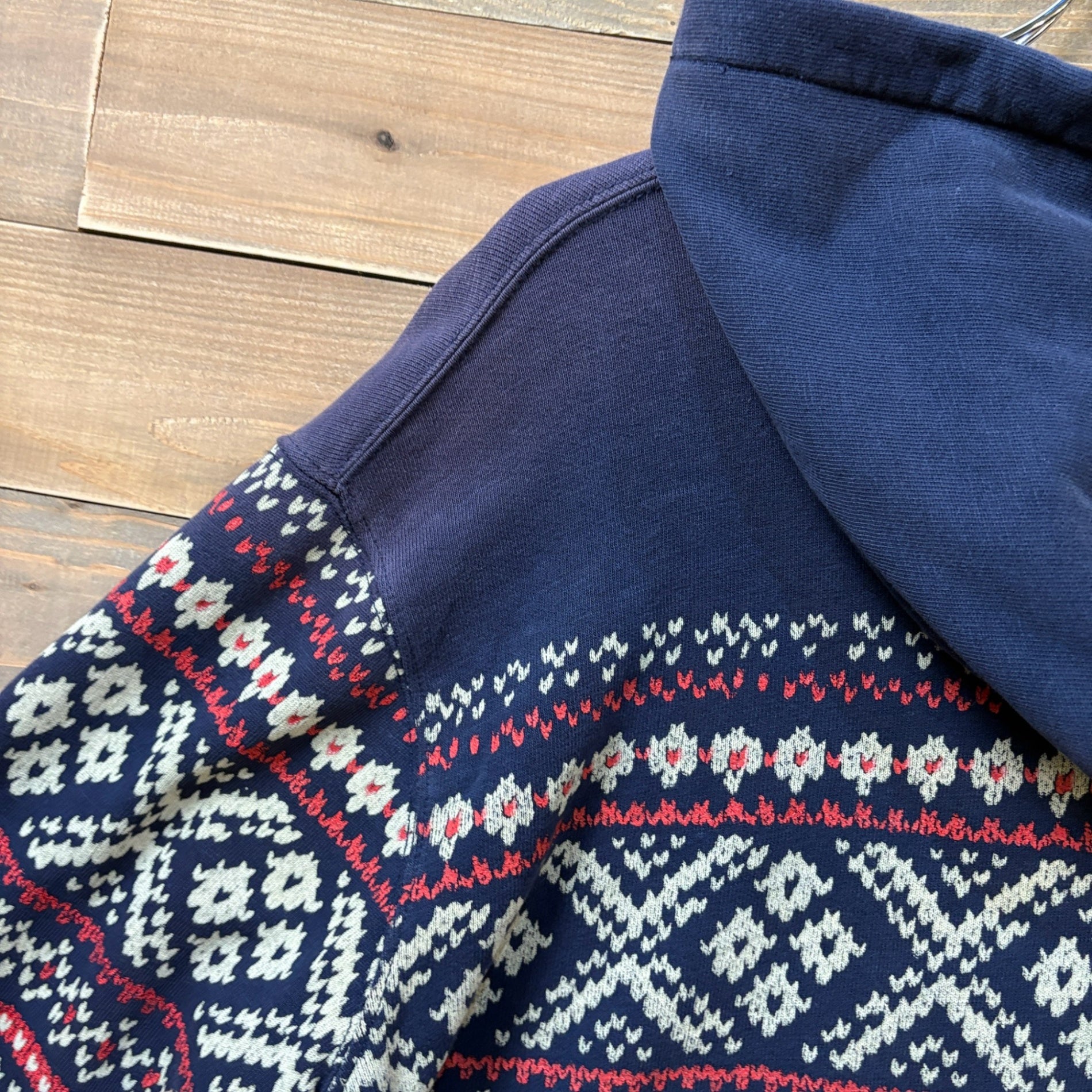 1990s Polo Ralph Lauren "Nordic” Thermal-Lined Hoodie