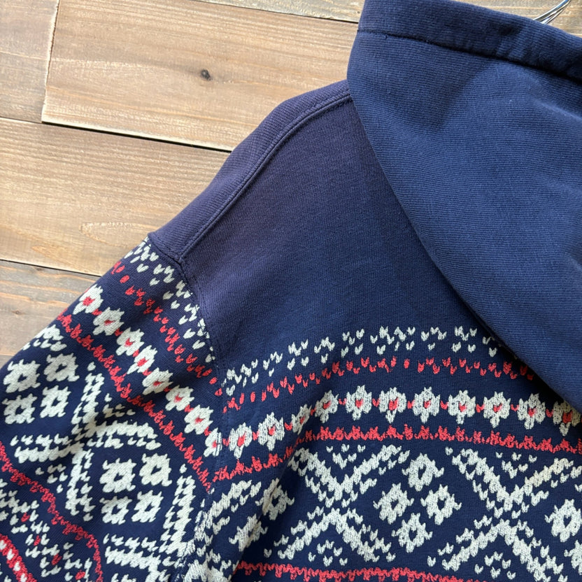 1990s Polo Ralph Lauren "Nordic” Thermal-Lined Hoodie