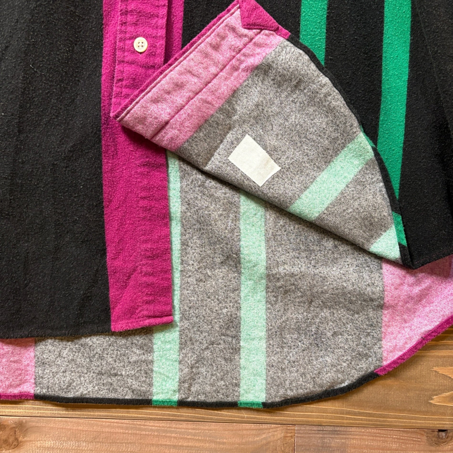 1990s Ralph Lauren Printed Flannel L/S Multicolor Shirt