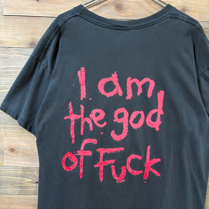 1990s MARILYN MANSON "I AM THE GOD OF FUCK" T-Shirt