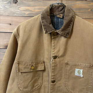 1960s Carhartt "C Buttons" Michigan Chore Coat