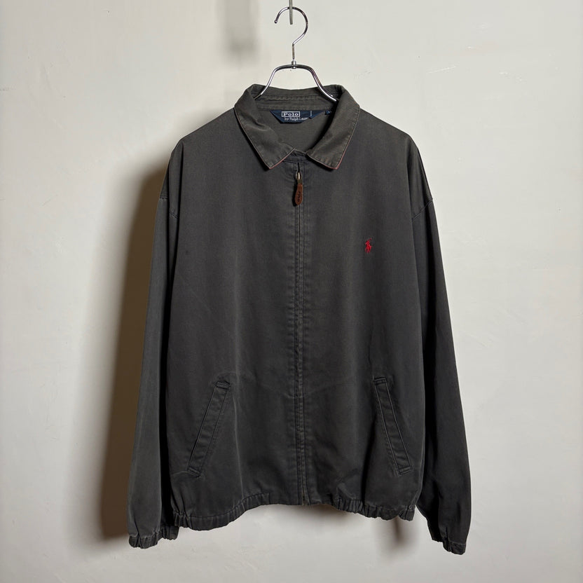 1990s Polo Ralph Lauren "Fade Black" Drizzler Jacket