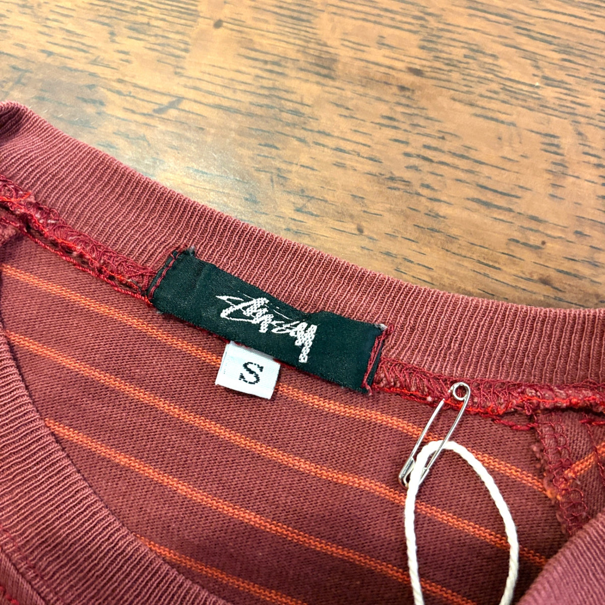 1980s STUSSY "初期" Border T-Shirt