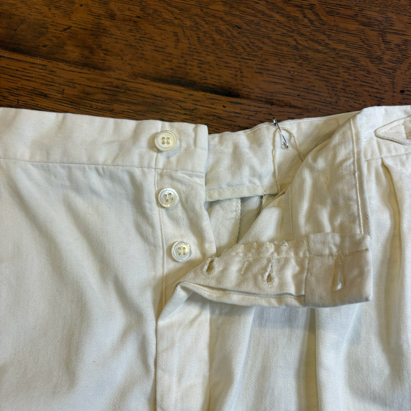 1980s Polo Ralph Lauren "Made in USA" Two-Tuck Shorts