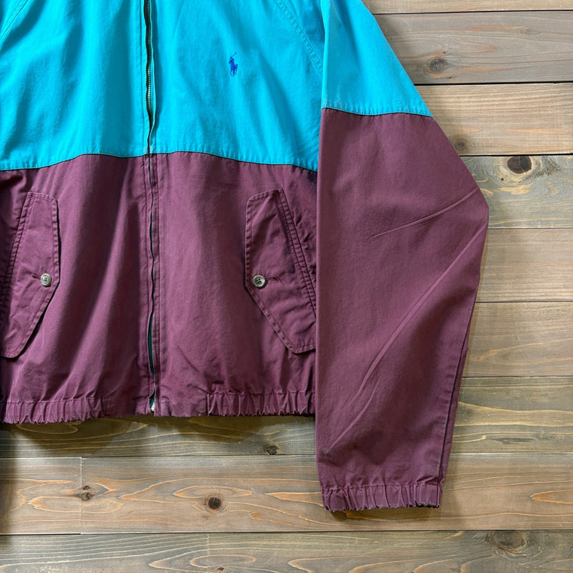 1990s Polo Ralph Lauren "Two-Tone" G-9 TYPE Drizzler Jacket