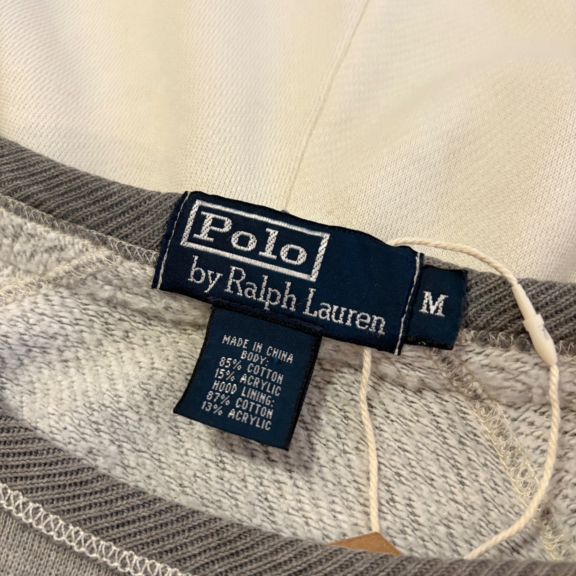 1990s Polo Ralph Lauren "Two-Tone" After Hoodie