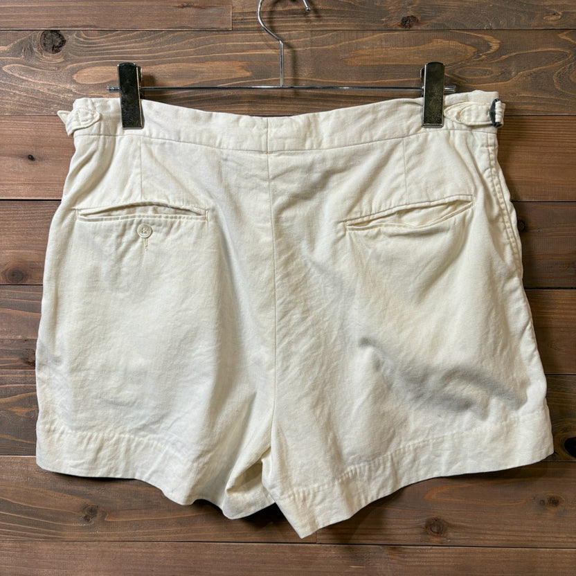 1980s Polo Ralph Lauren "Made in USA" Two-Tuck Shorts