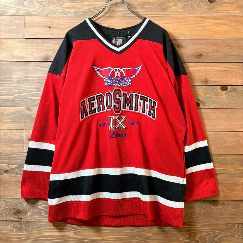 1990s GIANT "Aerosmith" Hockey Shirt