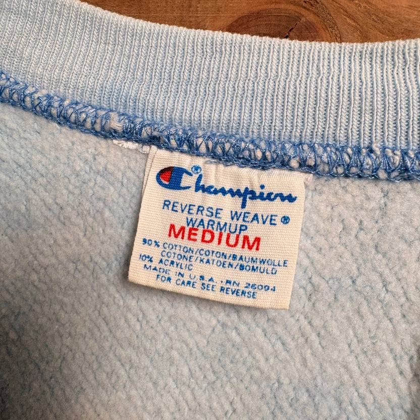 1980s Champion REVERSE WEAVE "YALE" Bleached Sweat Shirt