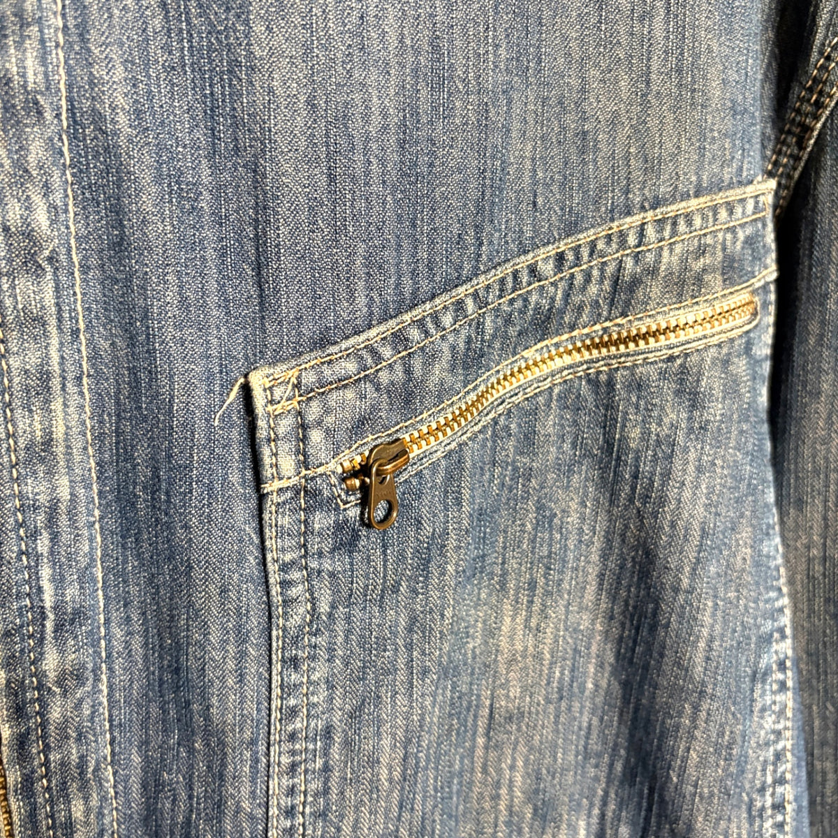 1990s RRL "91-B TYPE" Herringbone Denim Jacket