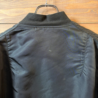1990s Alpha Industries "Black" MA-1 Flight Jacket