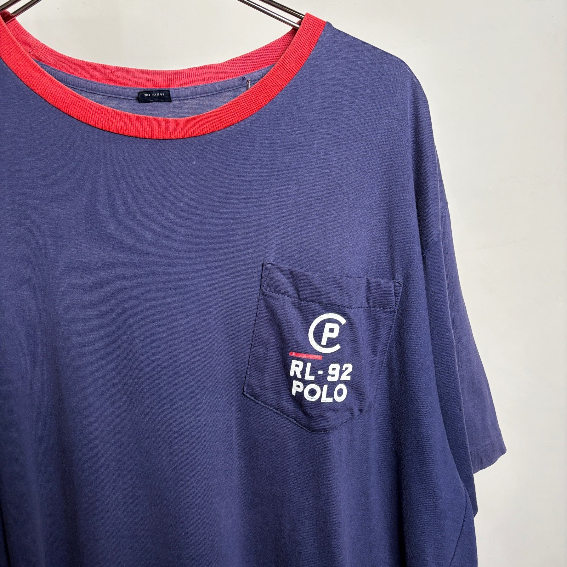 1990s Polo Ralph Lauren "RL-92" Pocket T-Shirt