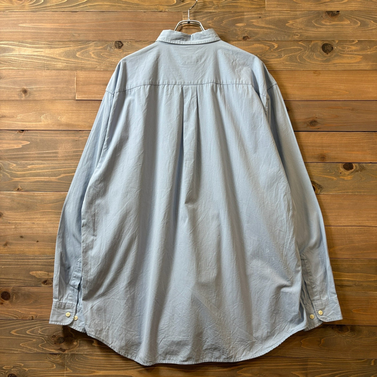 2000s Eddie Bauer "Sax Blue" Button-Down Shirt