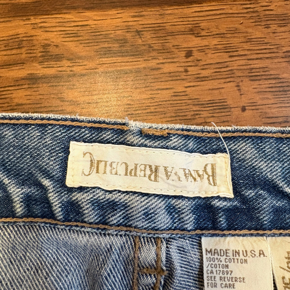 1990s Banana Republic Denim Pants