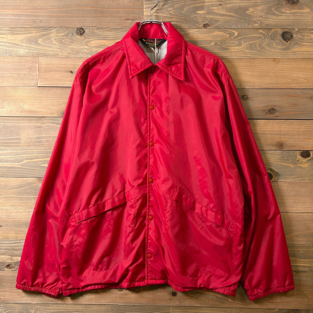 1970s~1980s Pla-Jac "BERNALILLO FIRE DEPT." Coach Jacket