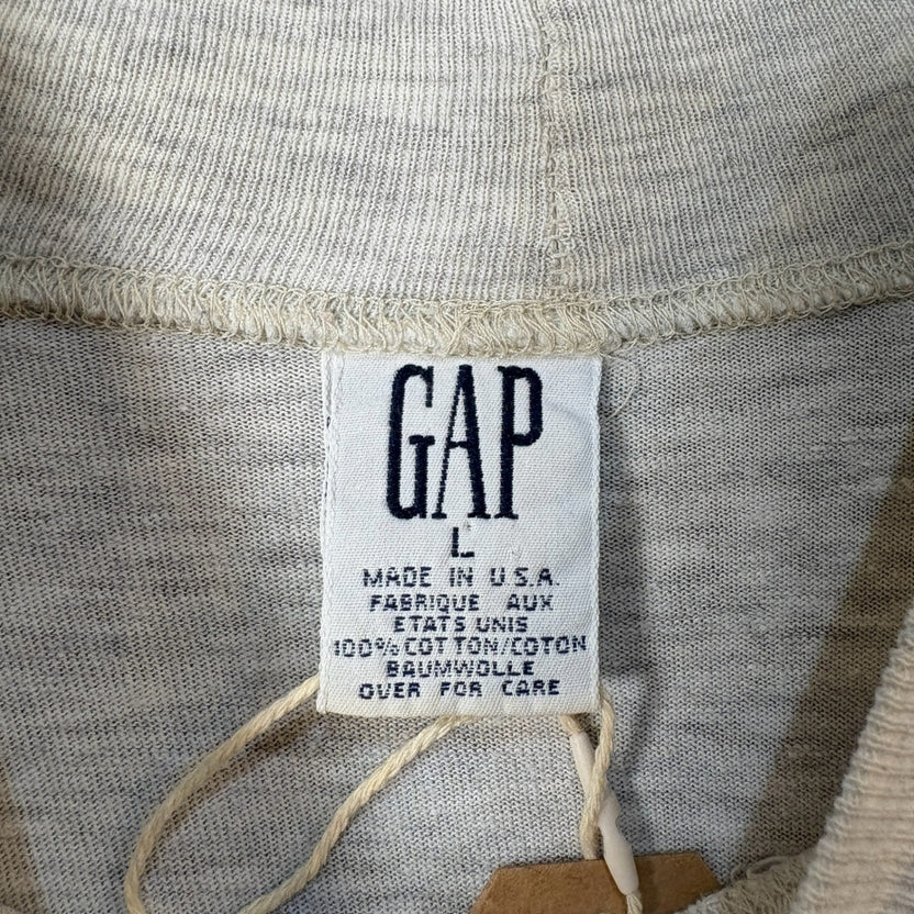 1990s GAP "Mock Neck" L/S TEE