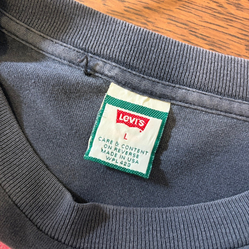 1990s Levi's "501" Sun Fade T-Shirt