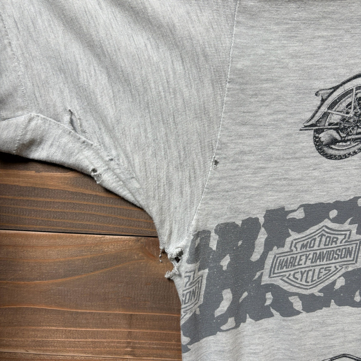 1990s Harley-Davidson "All-Over Pattern" T-Shirt