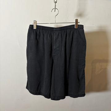 1990s STUSSY "BLACK" Easy Short Pant
