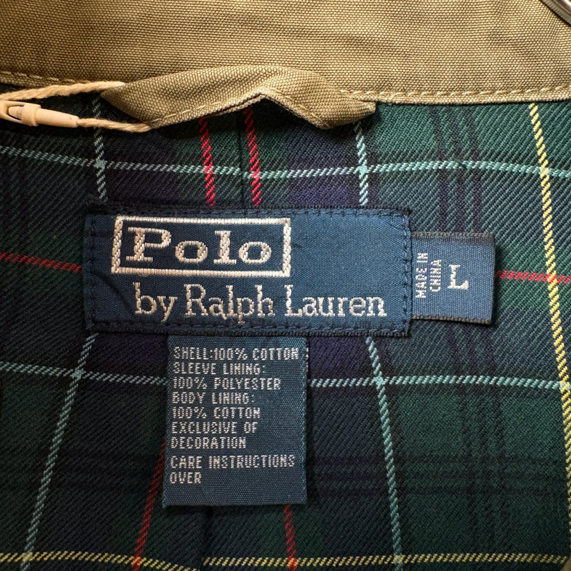 2000s Polo Ralph Lauren "Plaid-Linning" Drizzler Jacket