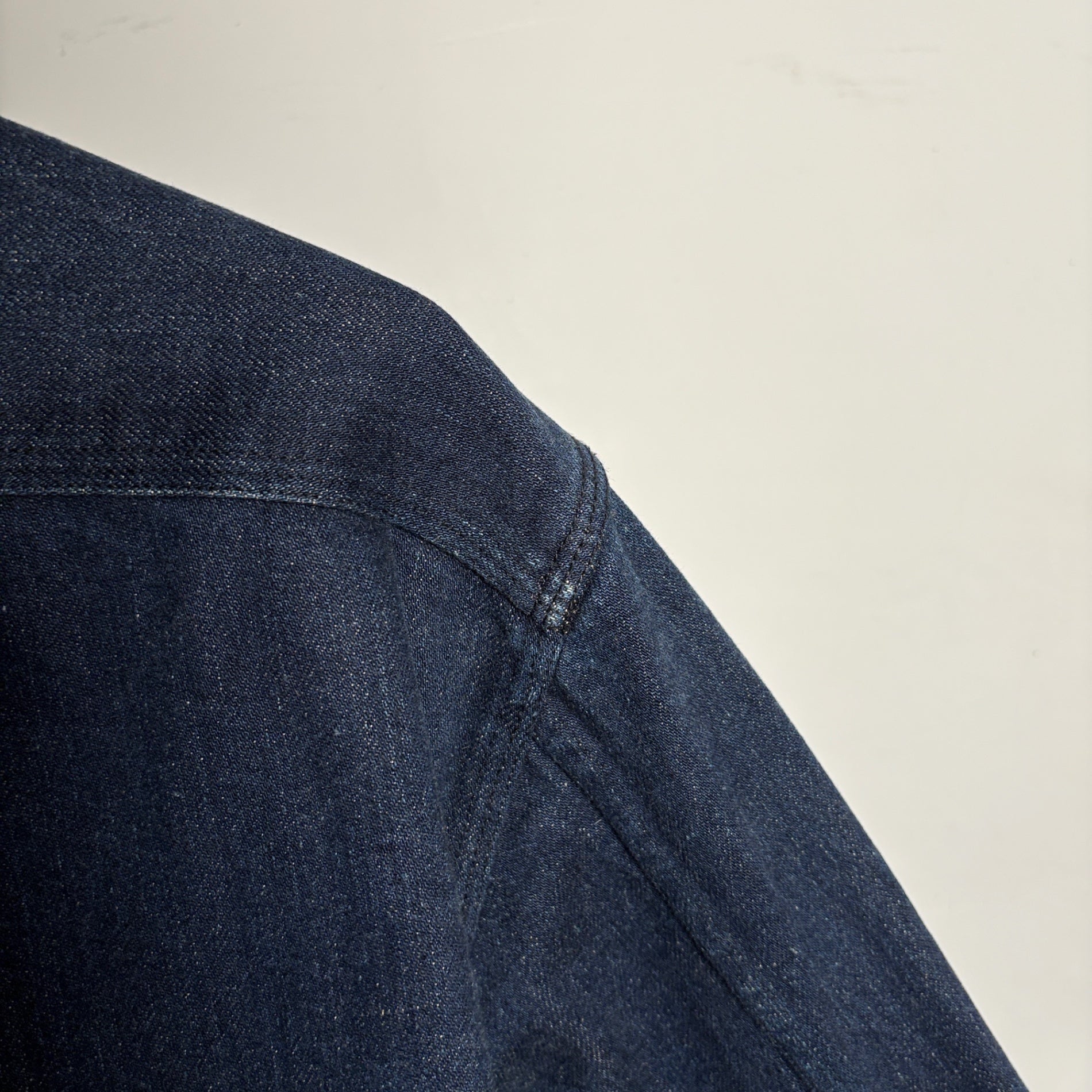 2000s RRL "ガチャポケ" Denim Pullover Shirt