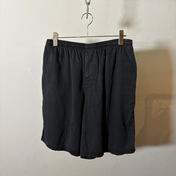 1990s STUSSY "BLACK" Easy Short Pant