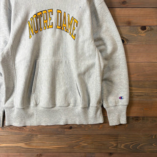 1990s "Champion" REVERSE WEAVE "Notre Dame" Hoodie