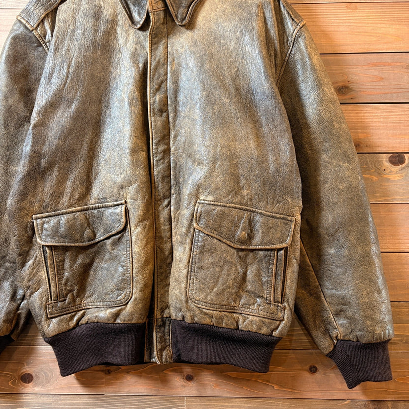 1980s L.L. Bean ”A-2 Type” Leather Jacket