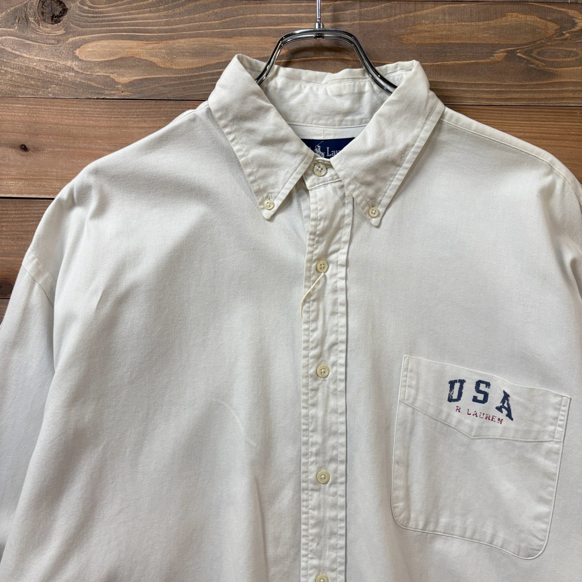 1990s Polo Ralph Lauren "USA" B/D Shirt