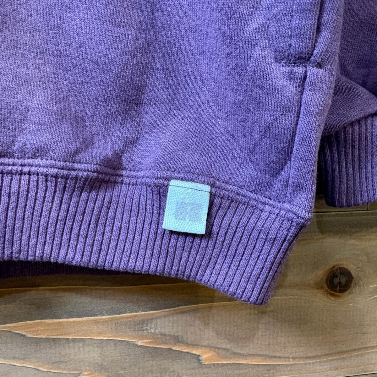 1990s Russell Athletic "Purple" Zip Hoodie