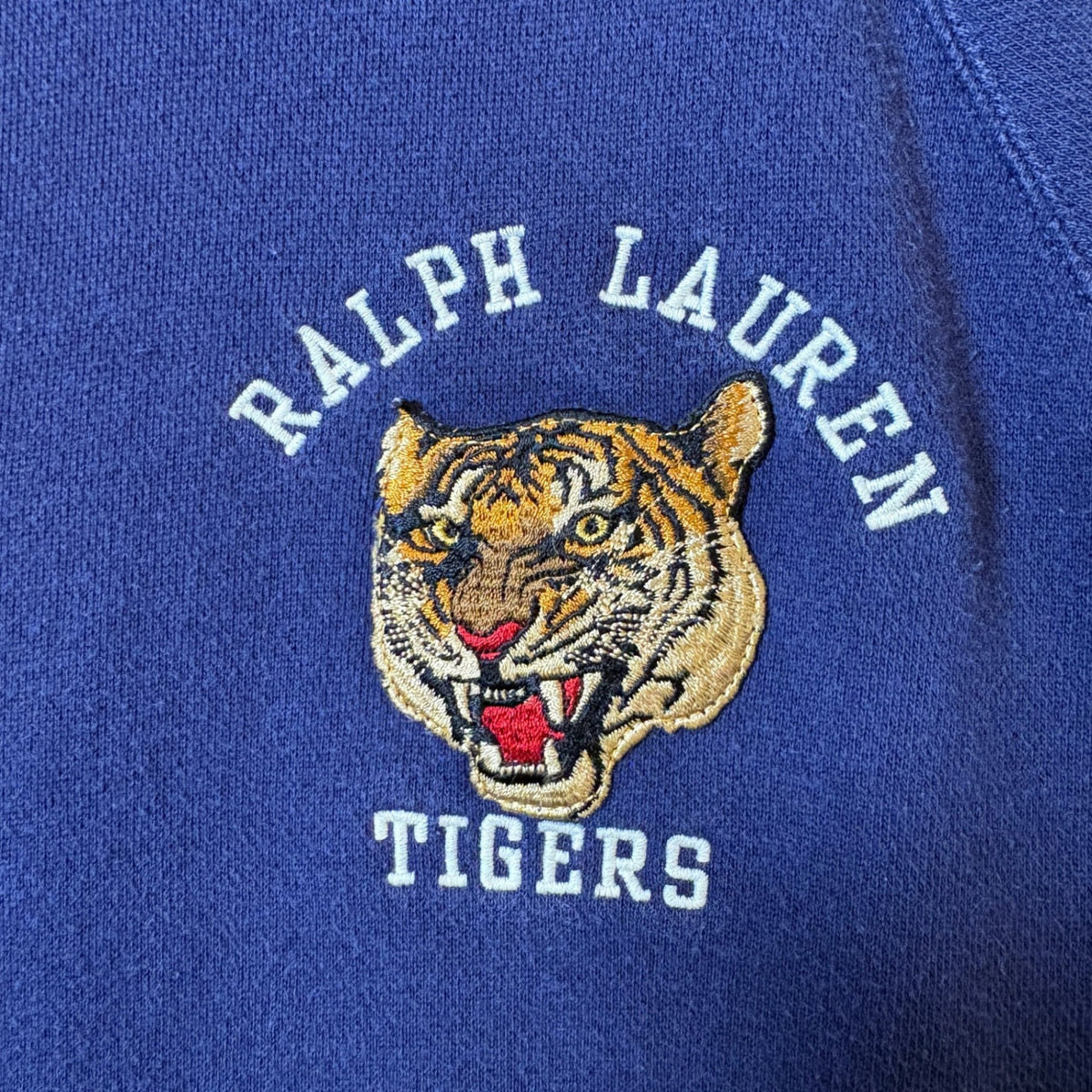 1990s Polo Sport "TIGERS" Sweat Varsity Jacket
