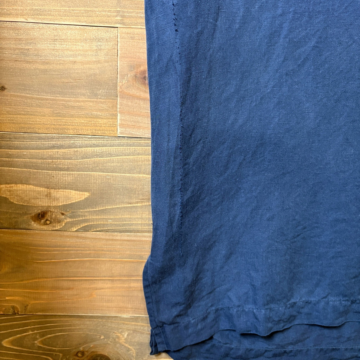 2000s Polo Ralph Lauren "Silk × Linen" Open Collar Shirt