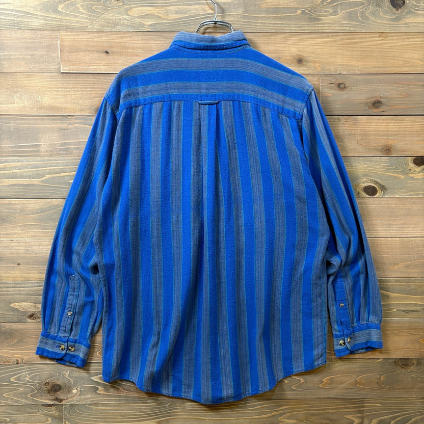 IVY CLUB "Stripe" Flannel Shirt