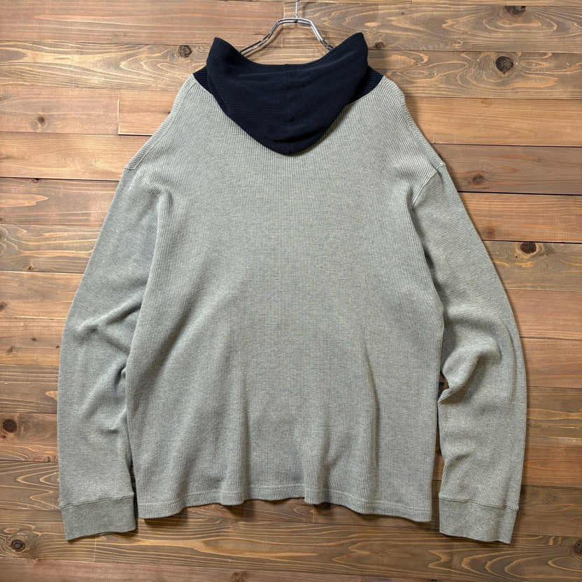 1990s Polo Ralph Lauren "POLO BEAR" Thermal Hoodie