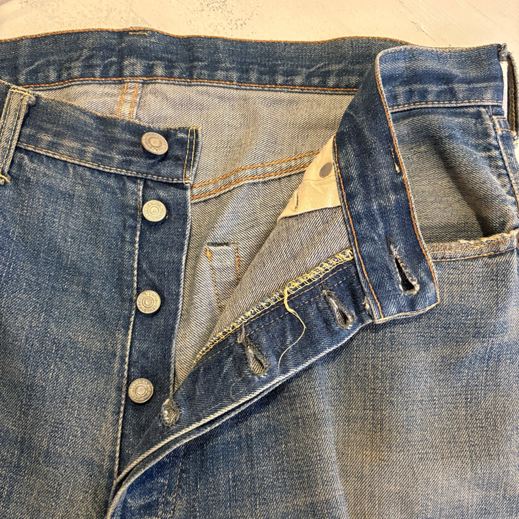1970s Levi's 501 "66 Single" Denim Pant