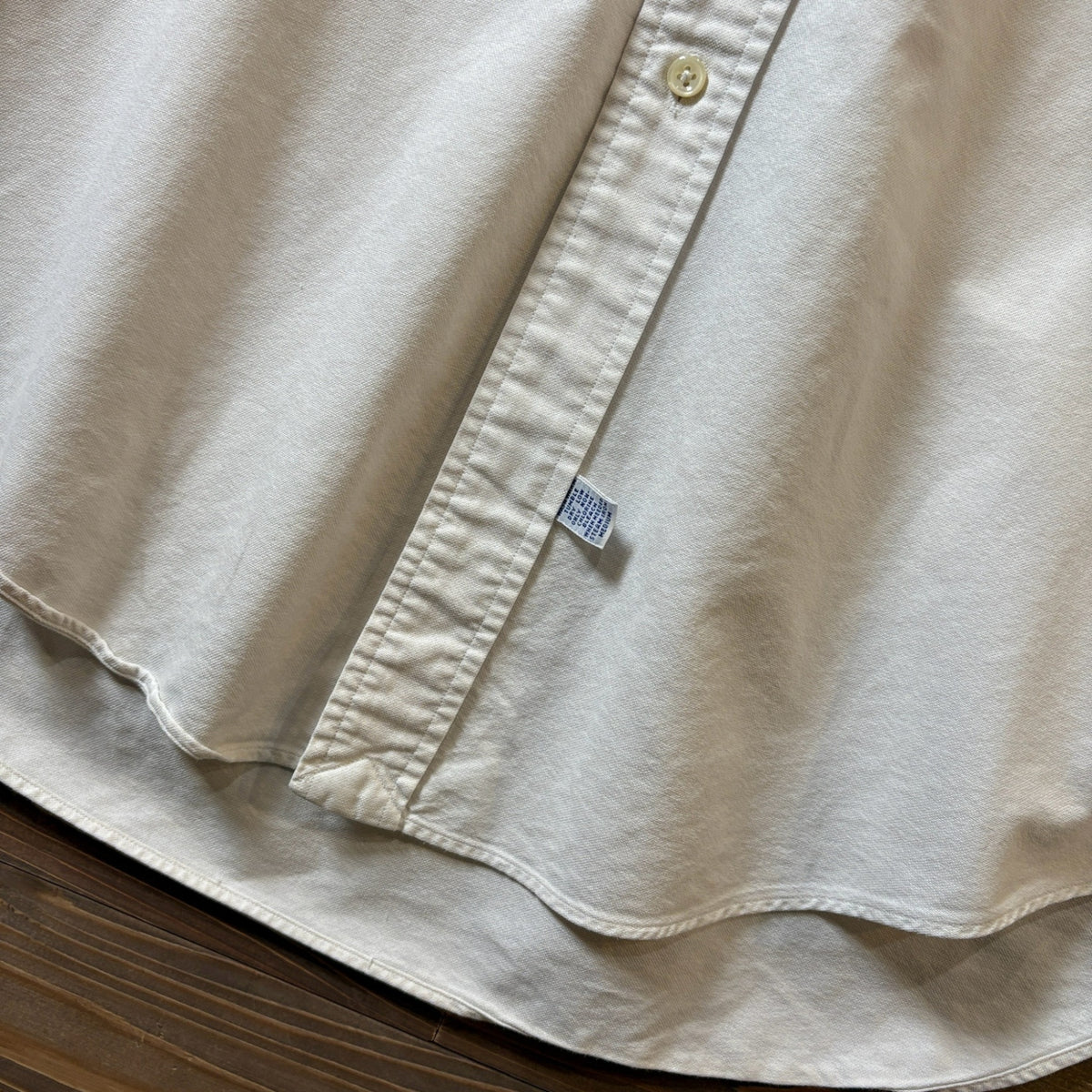 1990s Polo Ralph Lauren "WHITE" Oxford B/D Shirt