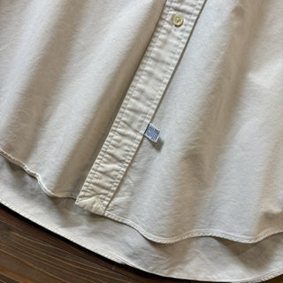 1990s Polo Ralph Lauren "WHITE" Oxford B/D Shirt
