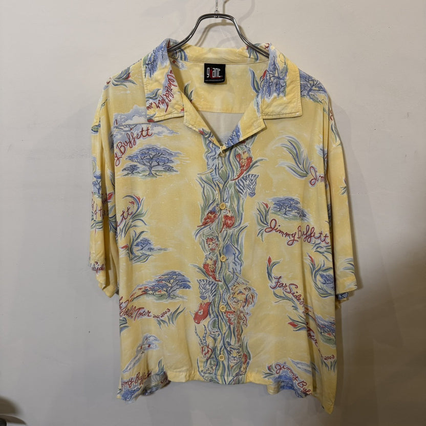 2000s Giant "Jimmy Buffett" Tour Aloha Shirt