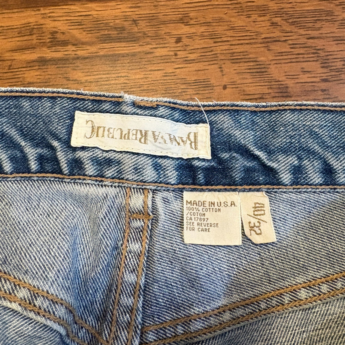 1990s Banana Republic Denim Pants