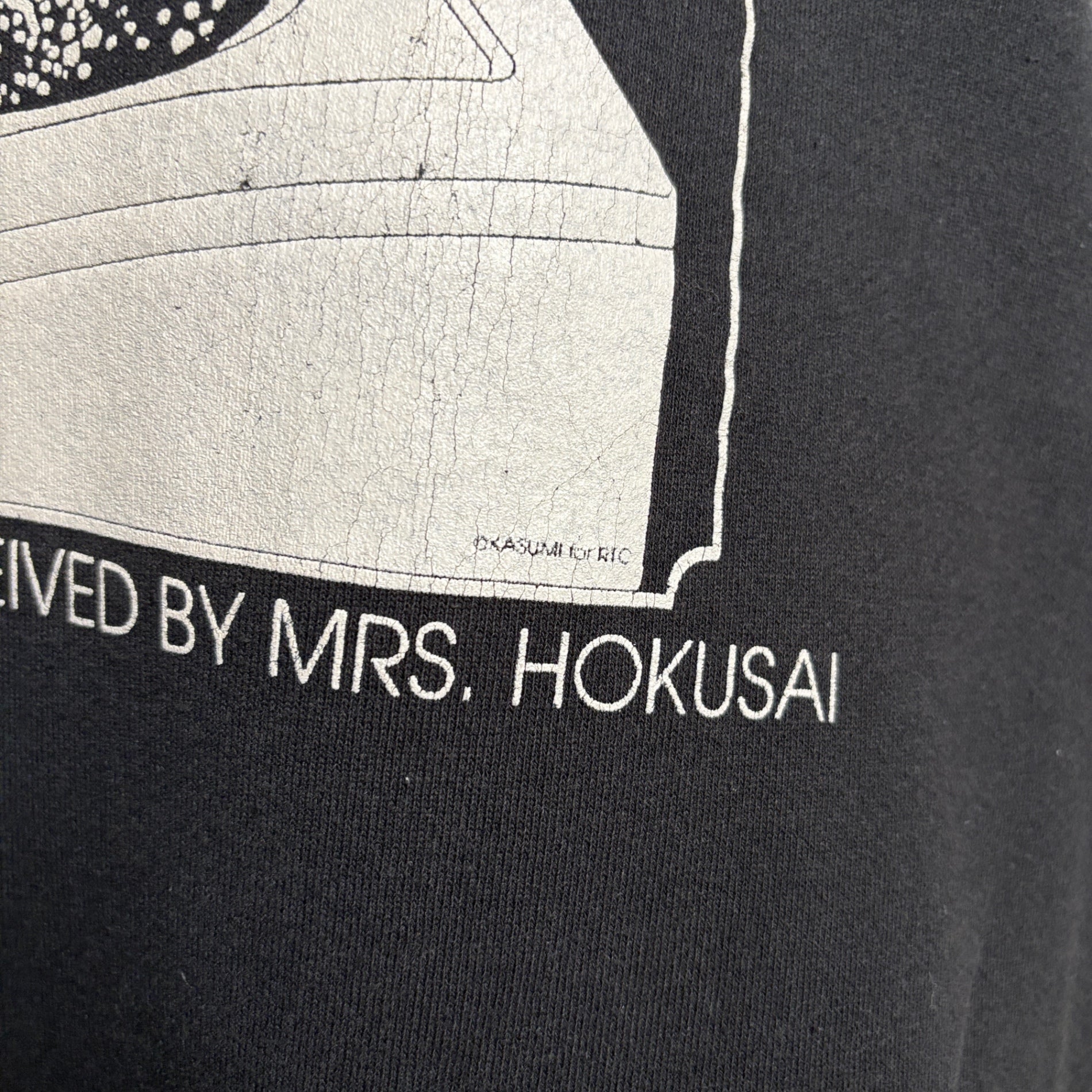 1980s~1990s FRUIT OF THE LOOM "北斎夫人の洗濯" Sweat Shirt