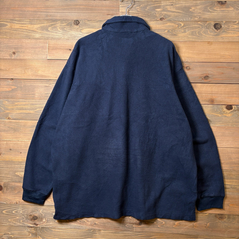1990s St. John's Bay ”Fleece” Rugby Shirt