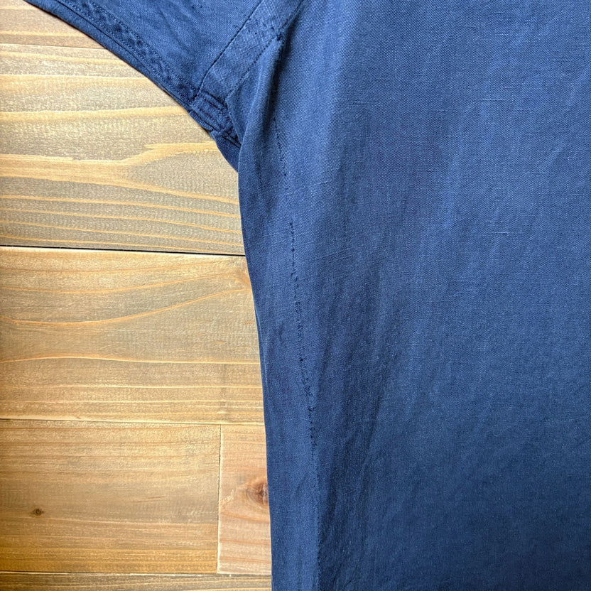 2000s Polo Ralph Lauren "Silk × Linen" Open Collar Shirt