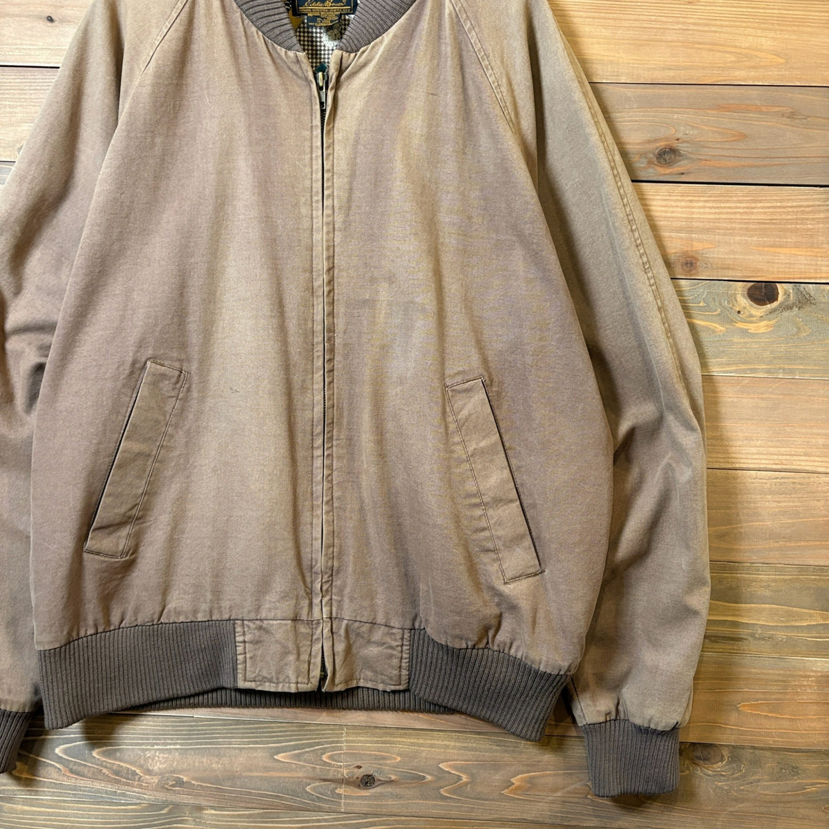 1990s Eddie Bauer "All-Over Pattern Lining" Blouson