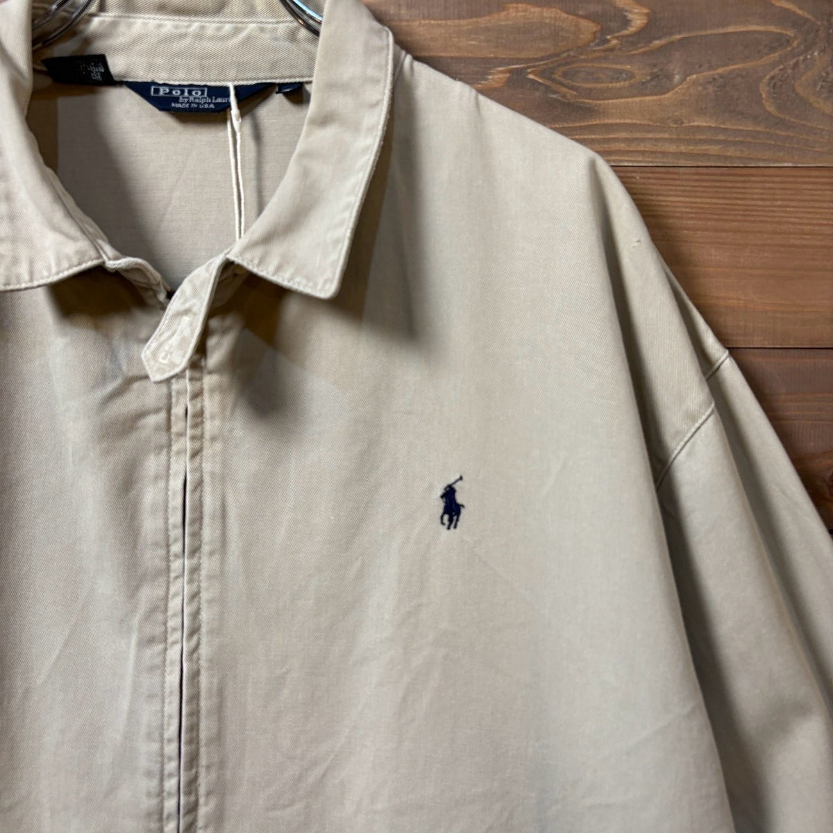 1980s Polo Ralph Lauren "MADE IN USA" Drizzler Jacket