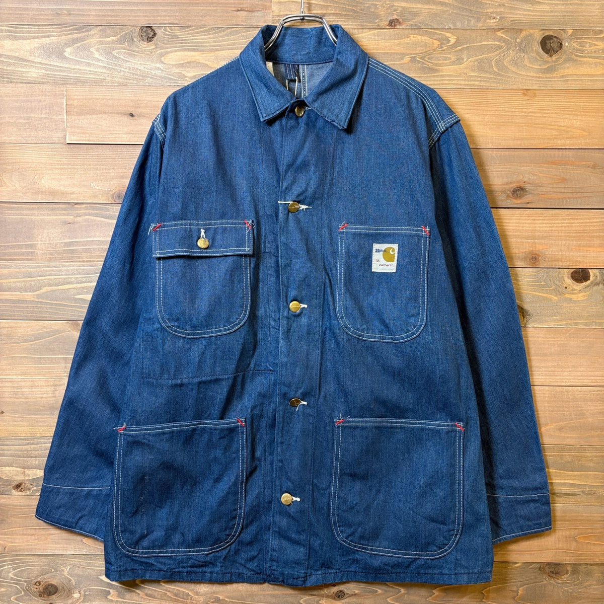 1970s Carhartt "Denim" Michigan Chore Coat