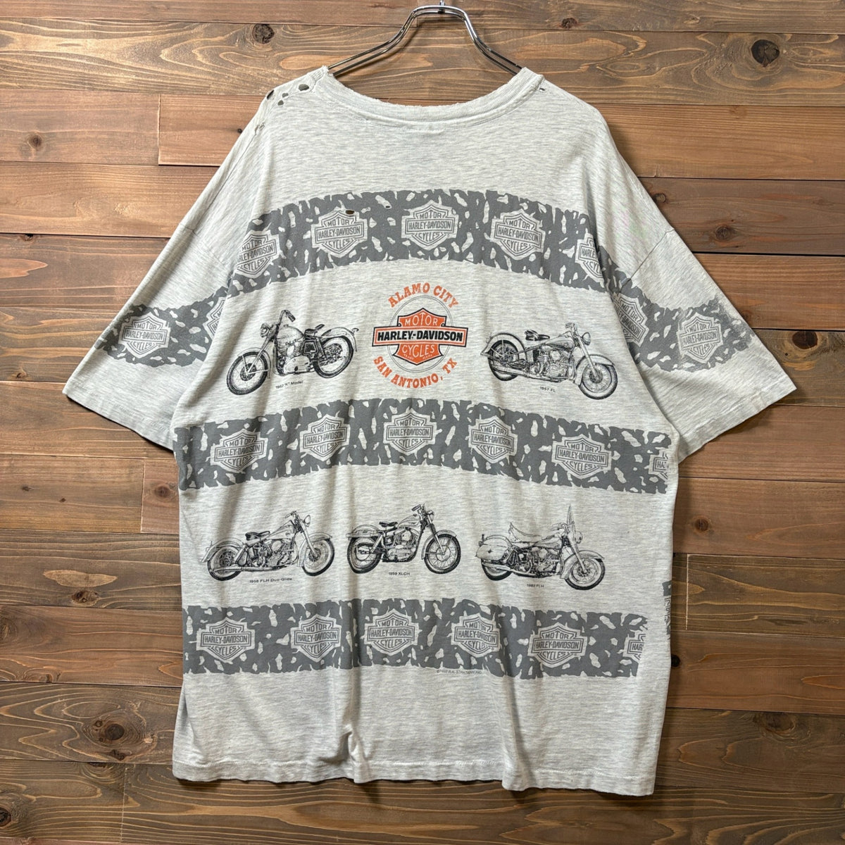1990s Harley-Davidson "All-Over Pattern" T-Shirt