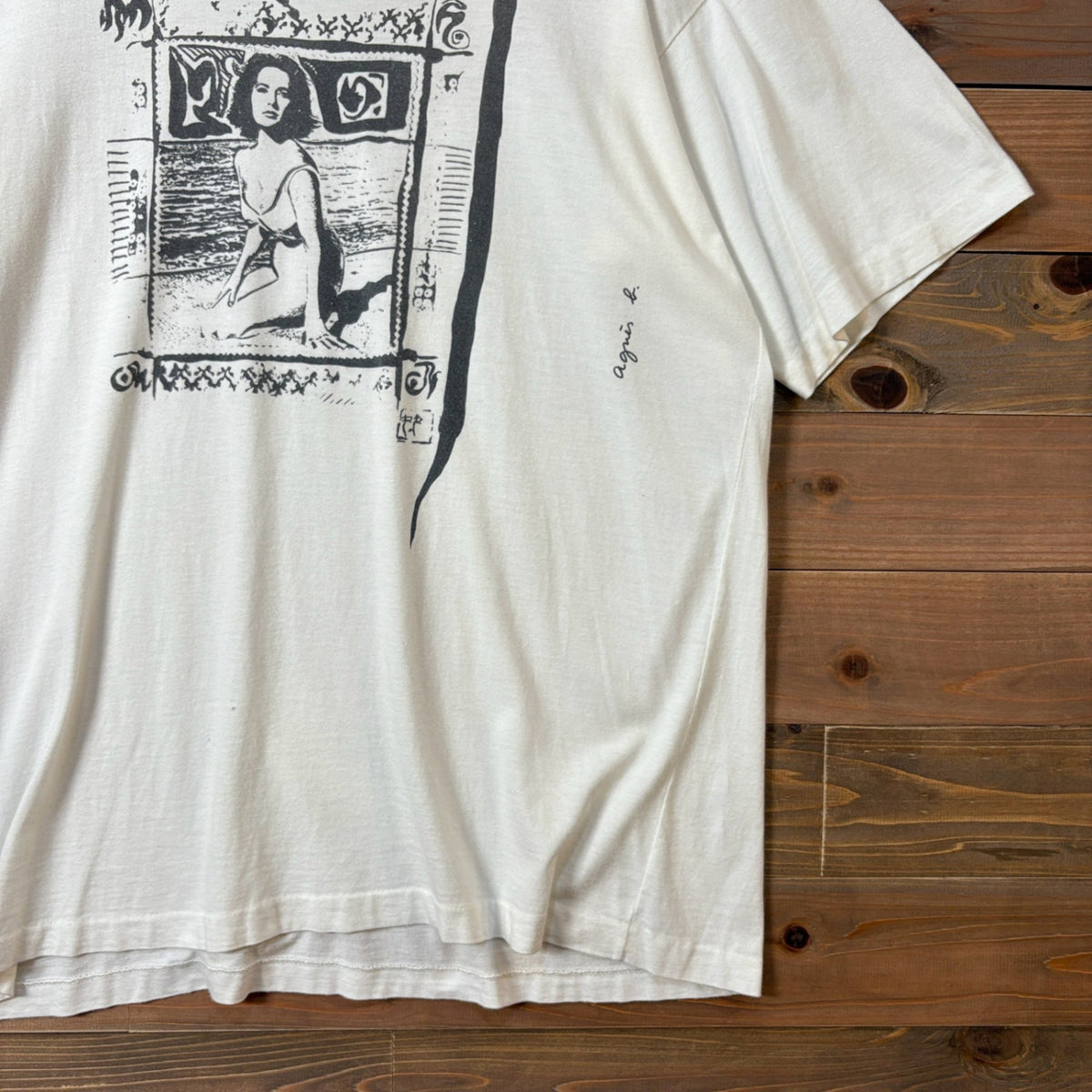 1990s agnes b. "Woman" T-Shirt