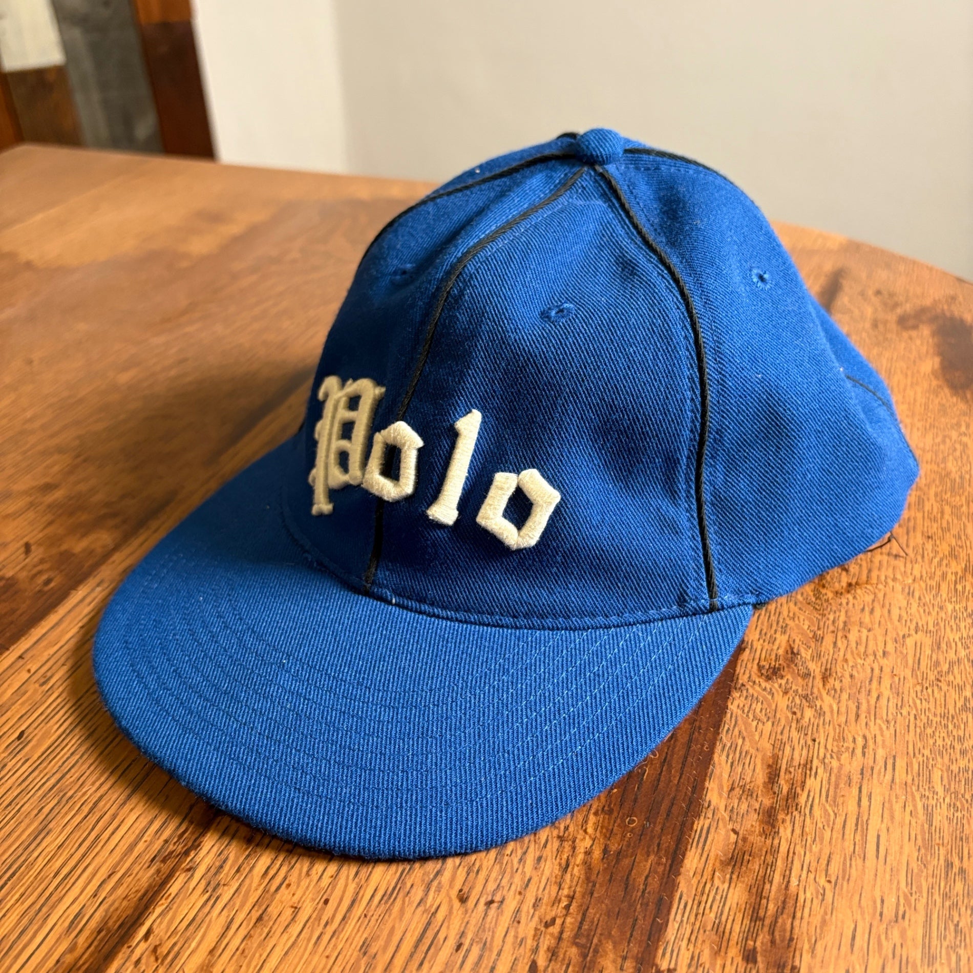 1990s Polo Ralph Lauren "OLD ENGLISH" Baseball Cap