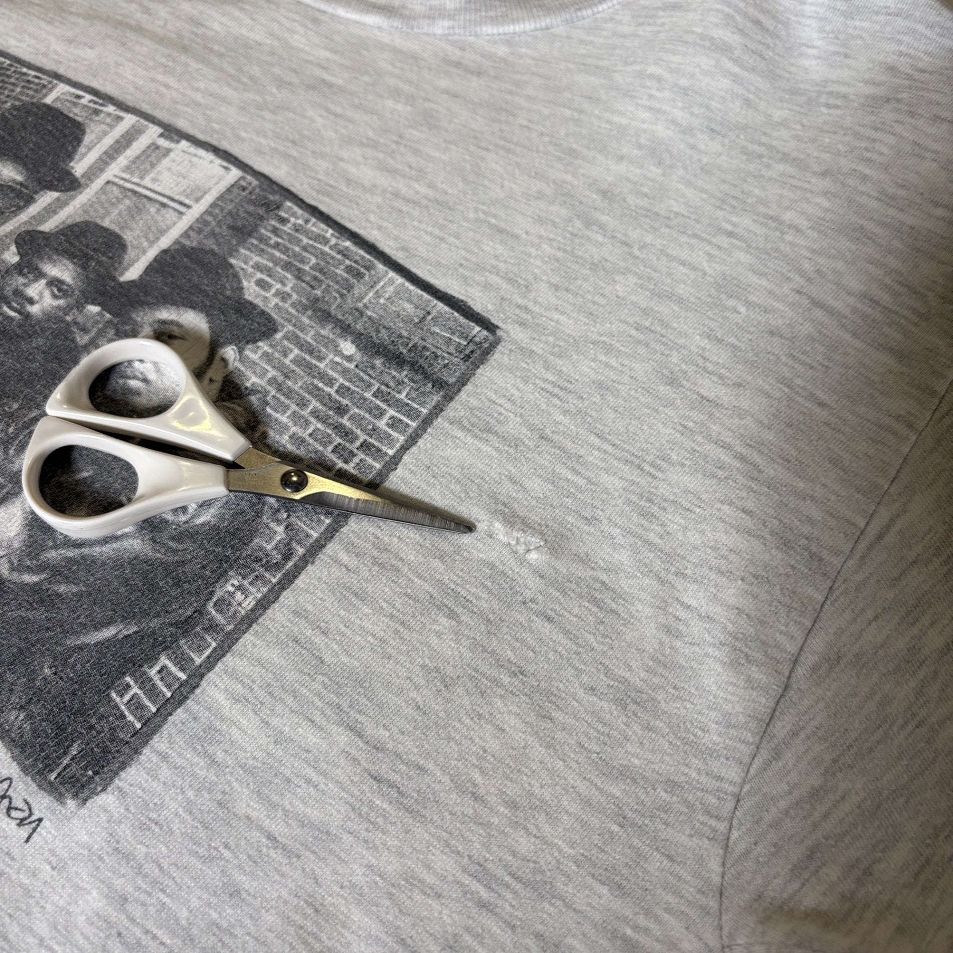 1990s Hanes "RUN DMC" FUCK YOU HEROES Promotion T-Shirt