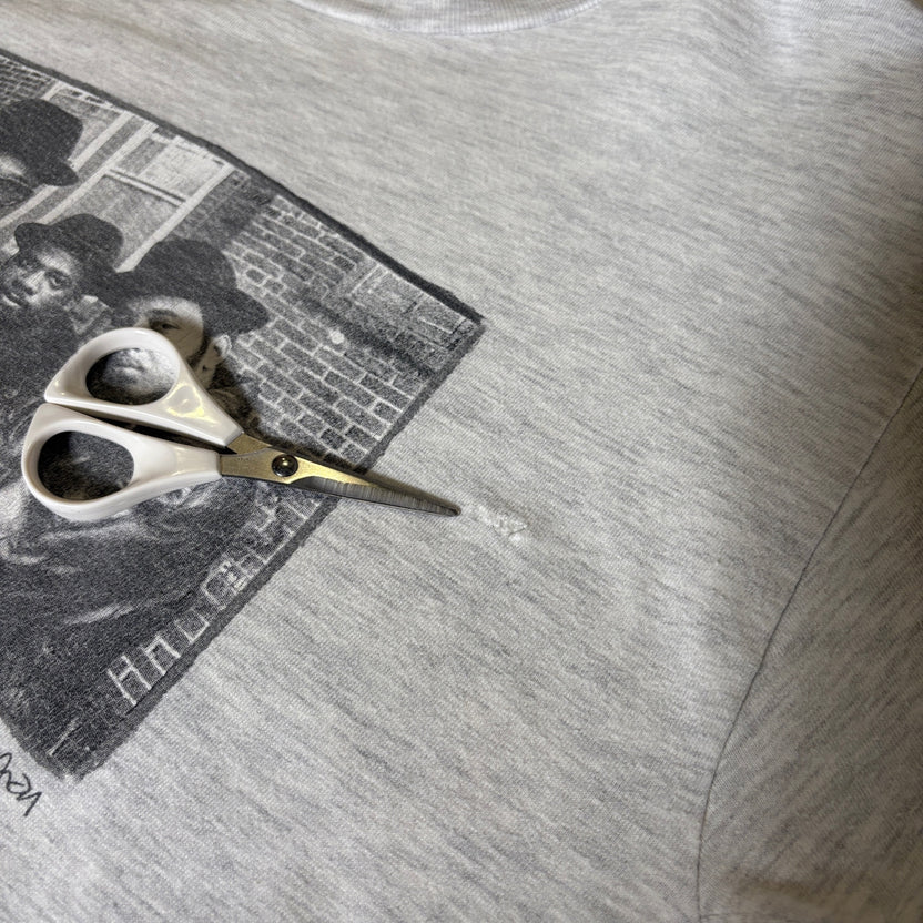 1990s Hanes "RUN DMC" FUCK YOU HEROES Promotion T-Shirt
